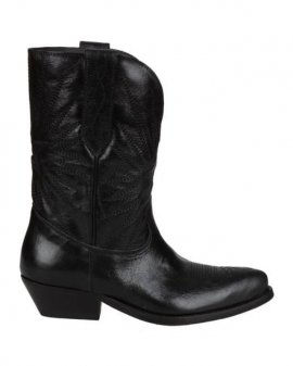 Women's Black High Star Low Boots