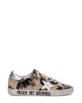 Women's Superstar Camouflage Lace-up Sneakers