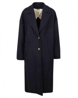 Women's Blue Bertina Coat