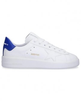 Men's White Leather Pure Star Sneakers