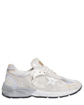 Men's White Dad-star Sneakers