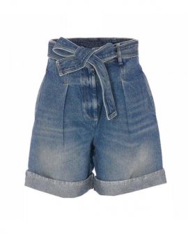 Women's Blue Denim Shorts