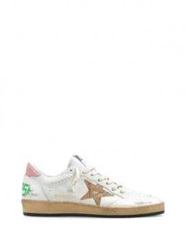 Women's White Ball Star Low-top Sneakers