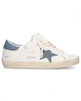 Men's Natural Low-top Sneakers Super-star Calfskin