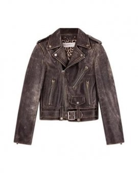 Women's Black Leather Jacket