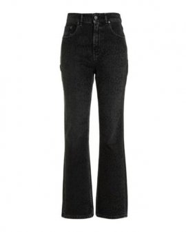 Women's Black Jeans 'new Cropped Flare Deryn'