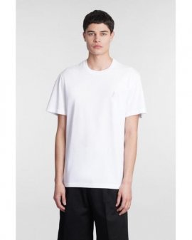 Men's T-shirt In White Cotton