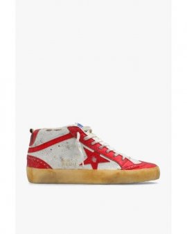 Women's Red 'mid Star Classic' High-top Sneakers