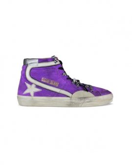 Men's Purple Slide Sneakers