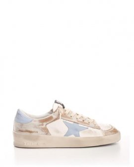 Women's "stardan" Sneakers White/light Blue