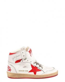 Women's White Sky Star Lace-up Sneakers