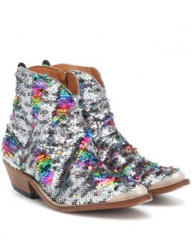 Women's Sequined Cowboy Boots