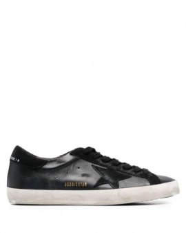 Men's Black Super-star Low-top Sneakers