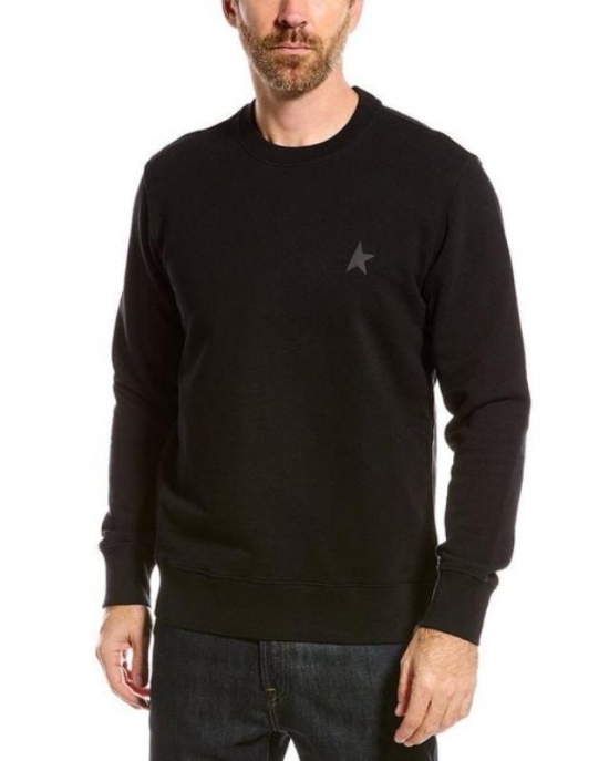 Men's Black Archibald Crewneck Sweatshirt