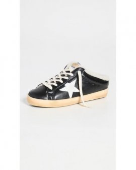 Women's Black Superstar Sabot Sneakers