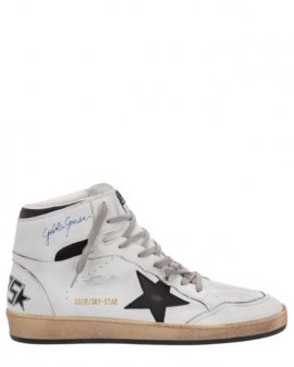 Men's White Sky Star High-top Sneakers