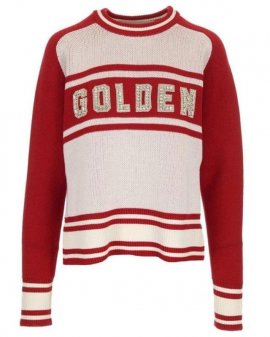Women's Red Other Materials Sweater