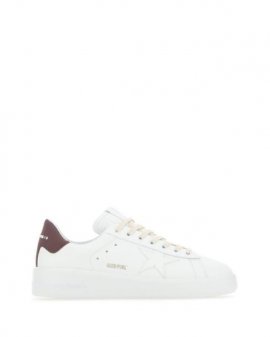 Men's White Leather Pure New Sneakers Golden Goose Deluxe Bra