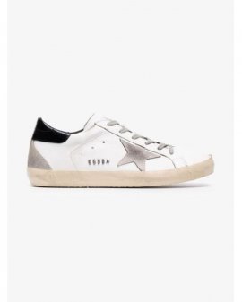 Women's White Super-star Leather Sneakers