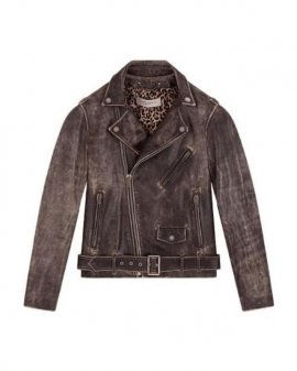 Men's Black Leather Jacket