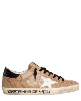 Men's Brown Superstar Sneakers