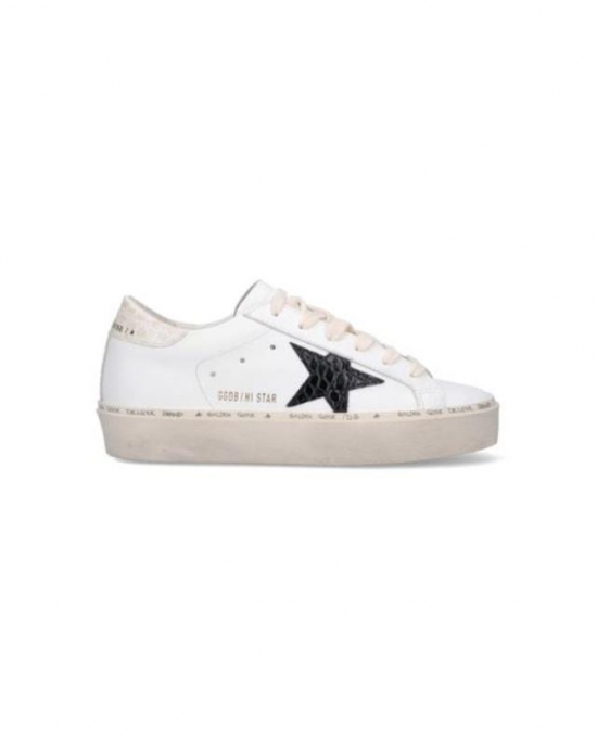 Women's White 'hi Star' Sneakers