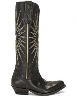 Women's Black Wish Star Boot