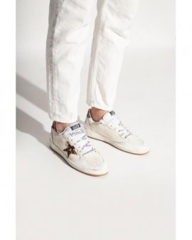 Women's White 'ball Star' Sneakers