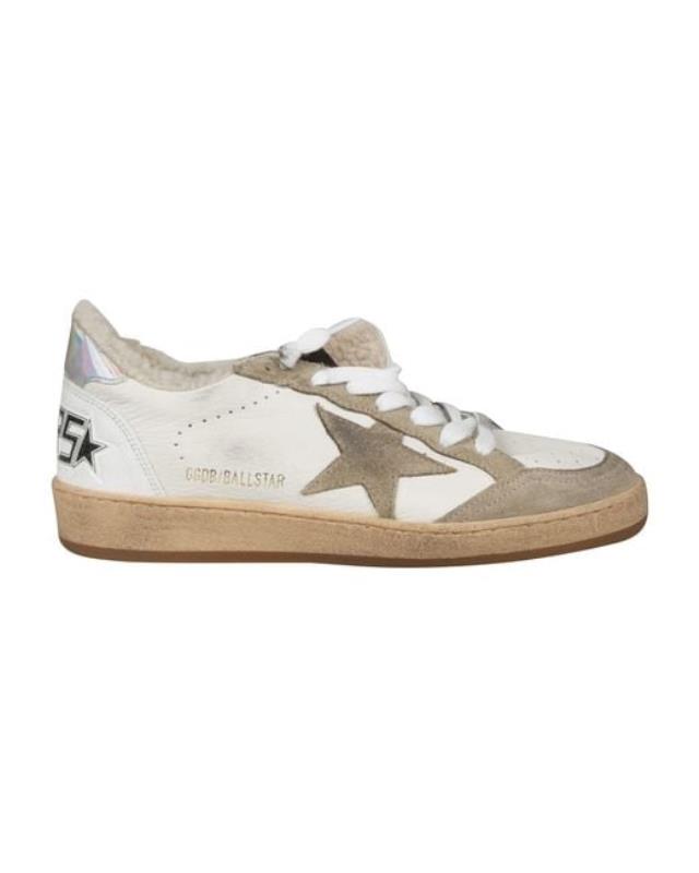 Men's White Ball Star Sneakers