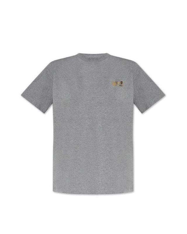 Women's Gray T-shirt With Logo