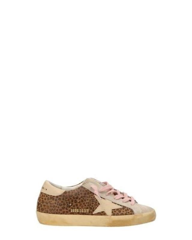 Women's Brown 'superstar' Sneakers
