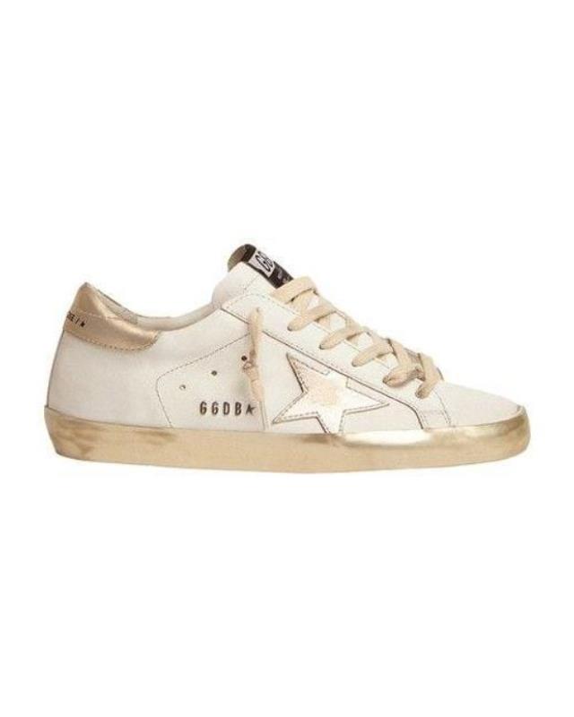 Women's White Super-star Sneakers