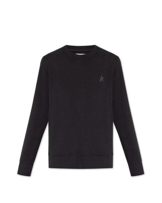 Men's Blue Sweatshirt With Logo