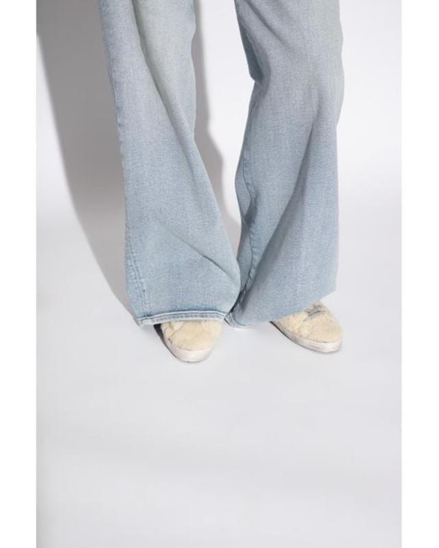 Women's Blue 'super-star Classic With List' Sneakers