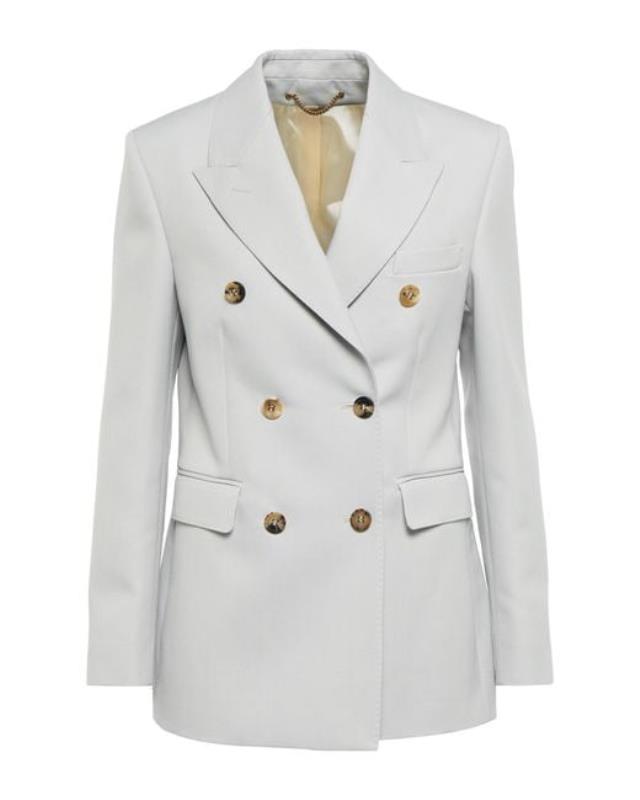 Women's White Journey Double-breasted Blazer