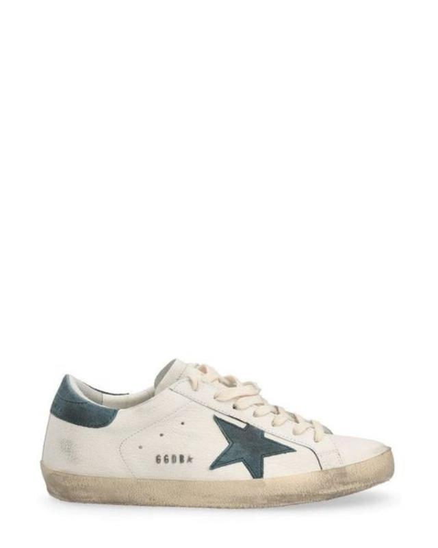 Men's White Super Star Low-top Sneakers