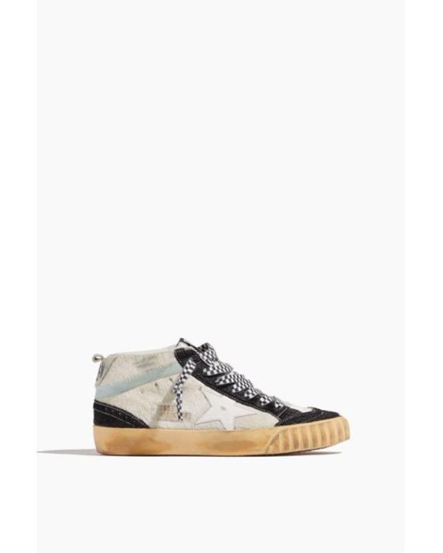 Women's White Mid Star Sneaker