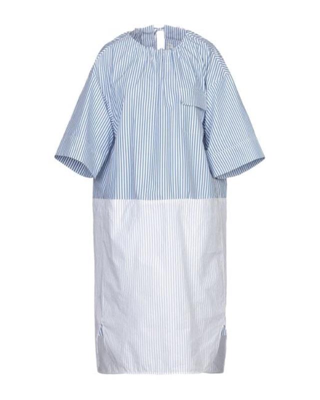 Women's Blue Midi Dress