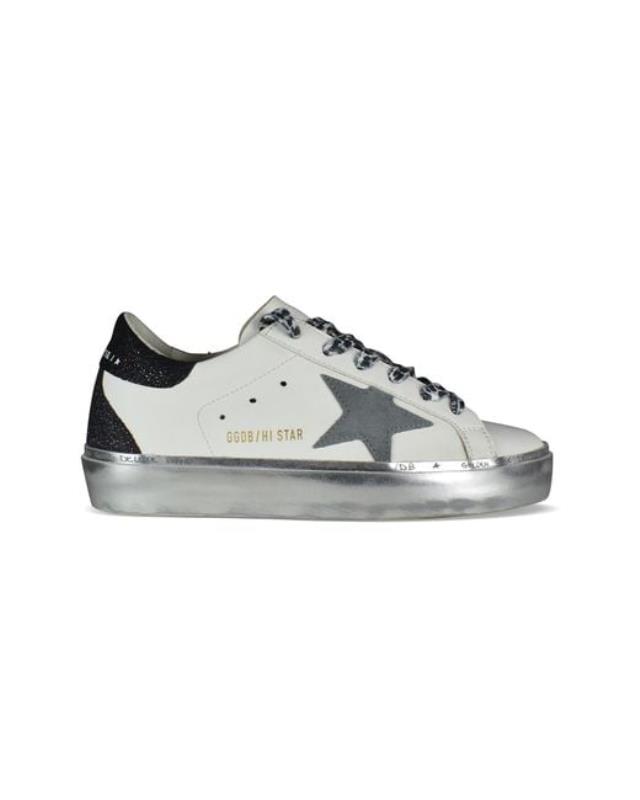 Women's White Hi-star Sneakers