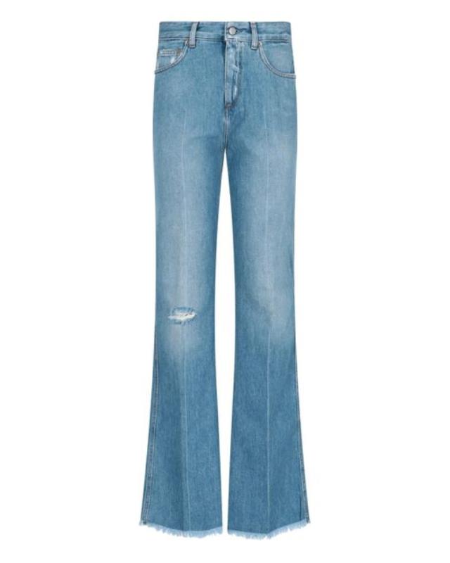 Women's Blue Bootcut Jeans