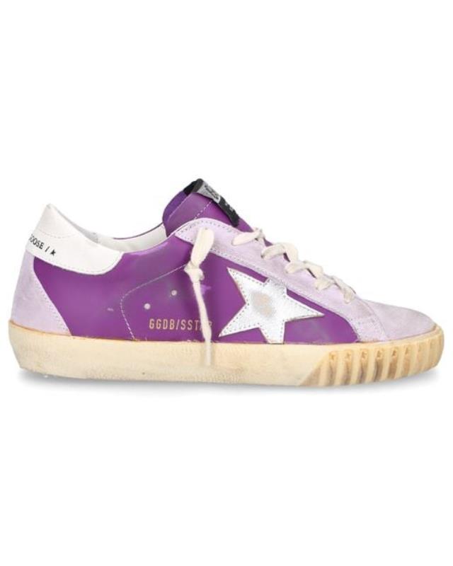 Women's Purple Low-top Sneakers Super Star Used