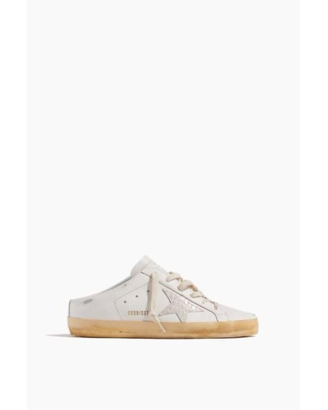 Women's White Superstar Slide Sneaker