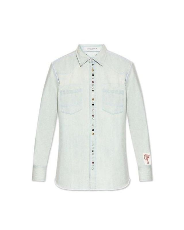 Men's White Silk Shirt