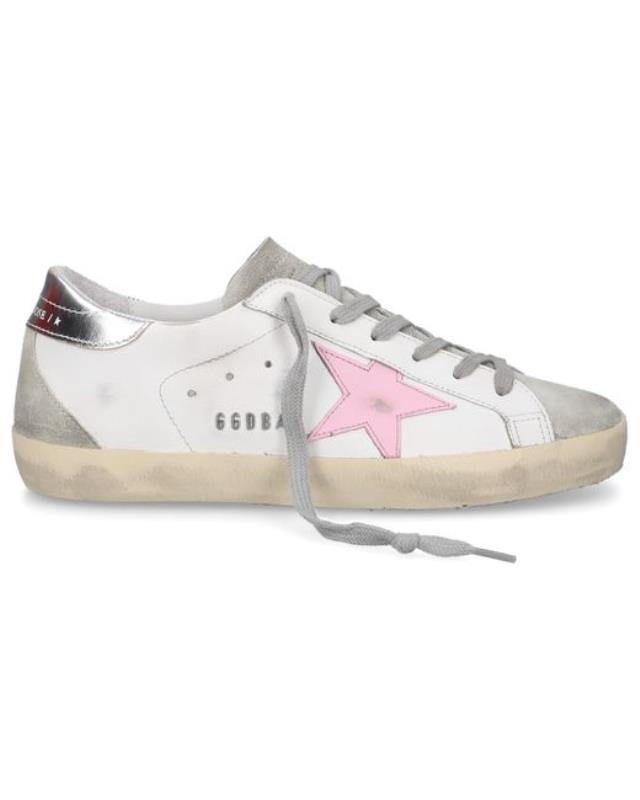 Women's White Low-top Sneakers Super Star Calfskin