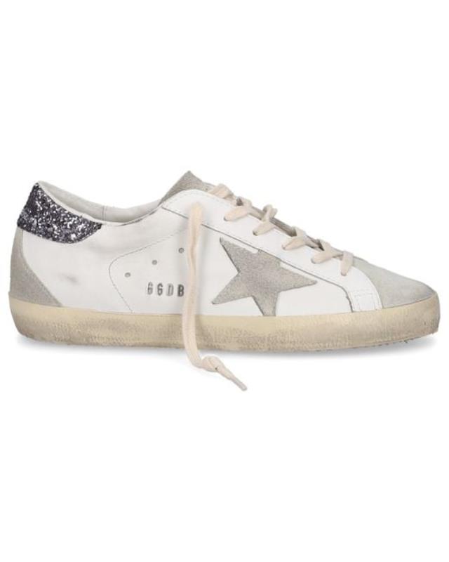 Women's White Low-top Sneakers Super Star Calfskin