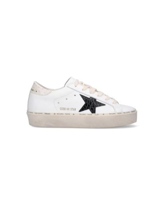Women's White 'hi Star' Sneakers