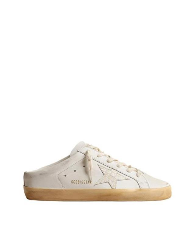 Women's White Super-star Sabot Sneaker