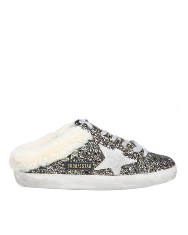 Women's Super Star Sneakers In Multicolor Glitter