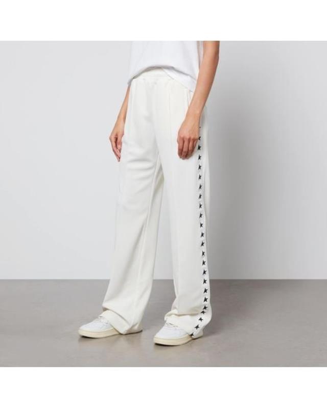Women's White Star Piqu